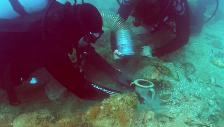 Ispica, riemerge relitto greco nel mare di Santa Maria del Focallo