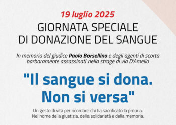 Asp di Ragusa: Borsellino, tra memoria e solidarietà, il 19 luglio una donazione speciale