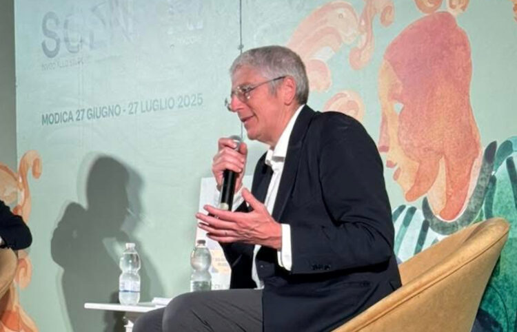 Modica con Alberto Matano, Stefano Massini e Mario Giordano