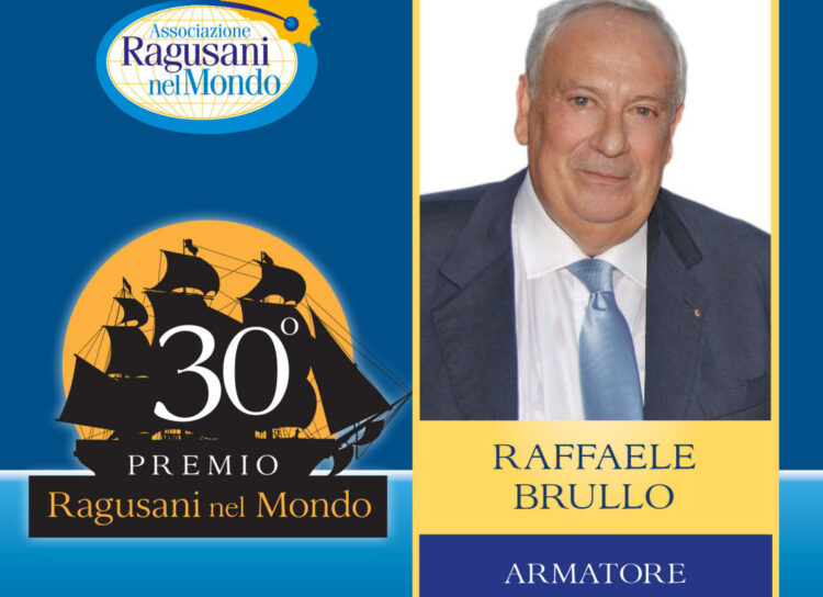 Premio Ragusani nel Mondo, tra i premiati Raffaele Brullo