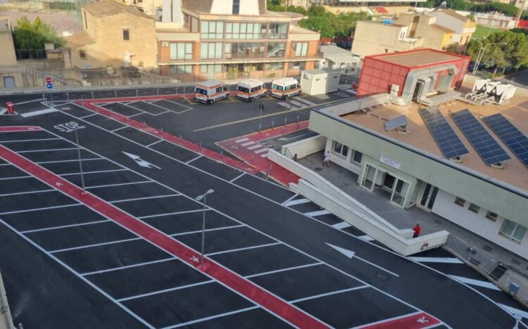 Asp Ragusa, consegnato il nuovo piazzale dell'ospedale Guzzardi di Vittoria