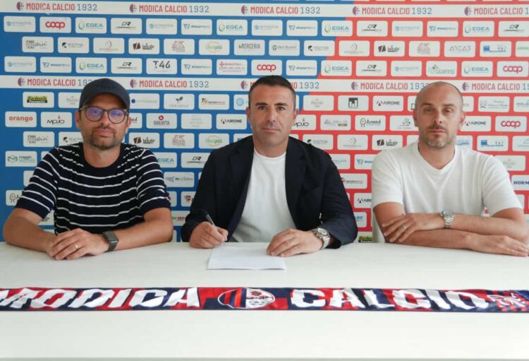 Filippo Raciti è il nuovo allenatore del Modica Calcio