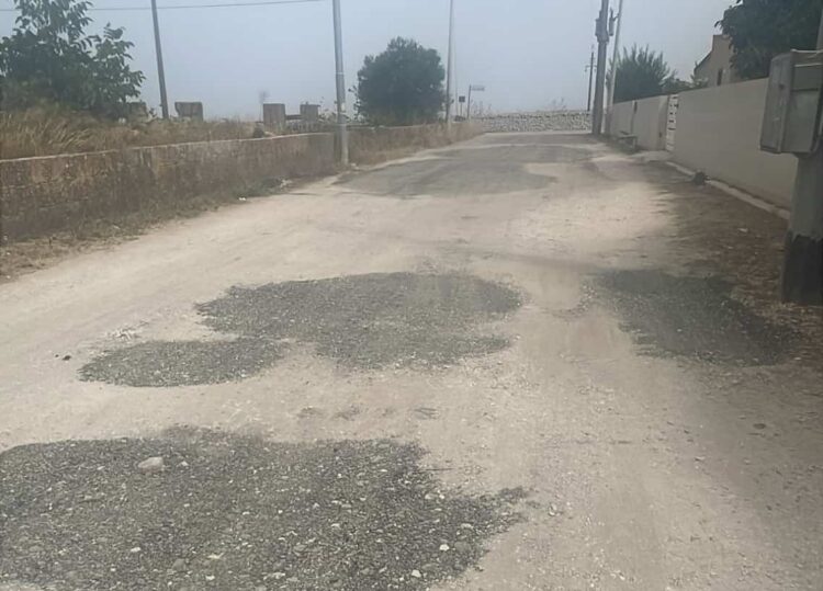 Contrada Palazzo Uccelli a Ragusa e primi timidi segnali di intervento