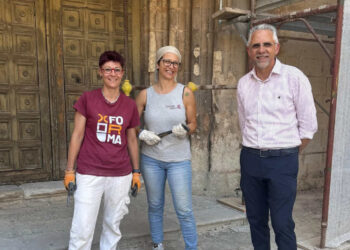 I lavori nella Chiesa del Carmine a Modica procedono spediti