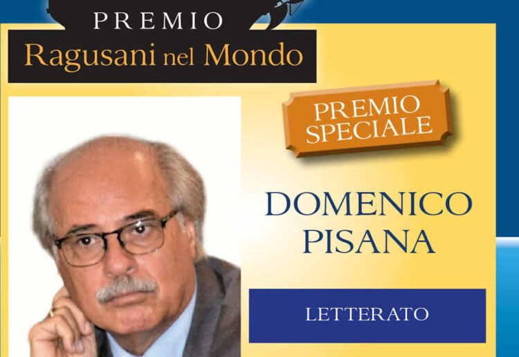 Premio Ragusani nel Mondo 2025: tra i premiati il poeta Domenico Pisana