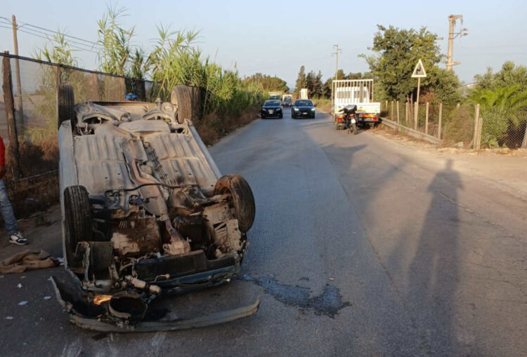Incidente oggi a Vittoria, un ferito
