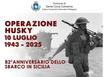 Operazione Husky del 10 luglio 1943. cerimonia a Santa Croce Camerina