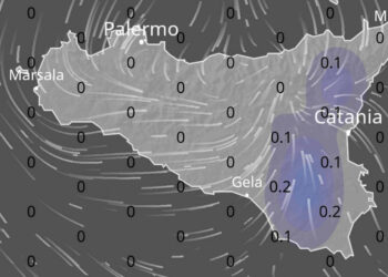 Maltempo in Sicilia, oggi arriva la pioggia anche a Ragusa