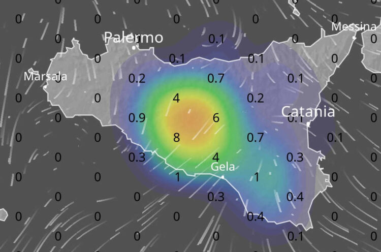 Maltempo in Sicilia, sole al mattino e temporali nel pomeriggio
