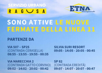 La linea 11, in servizio a Marina di Ragusa, servirà 4 volte al giorno anche le contrade vicine