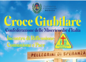 Croce giubilare Pellegrini di speranza a Pozzallo