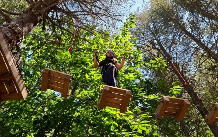 Uici di Ragusa al progetto Gesti 2025 nel parco avventura Madonie