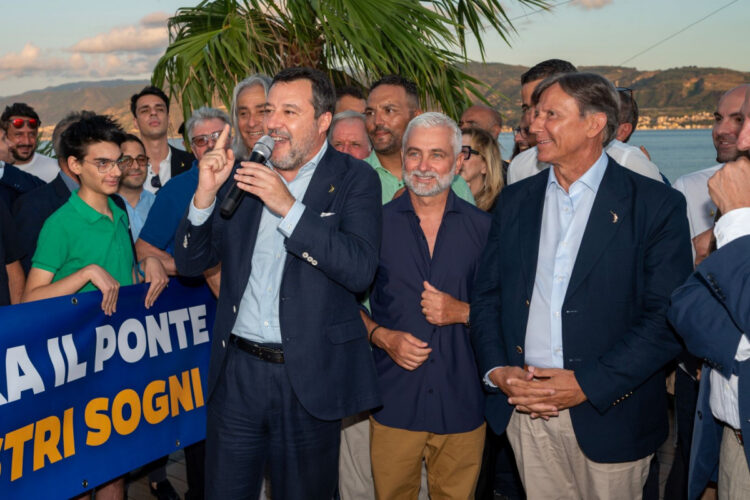 Salvini a Messina per il ponte, nota del senatore Germanà (Lega)