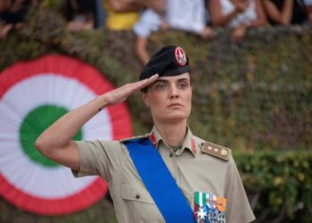 La prima donna al comando di un reparto dell'Esercito Italiano in Sicilia, è catanese