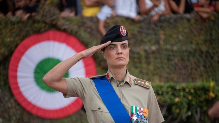 La prima donna al comando di un reparto dell'Esercito Italiano in Sicilia, è catanese