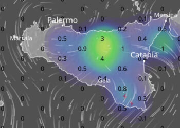 Maltempo Sicilia, anticiclone subtropicale in pausa: in arrivo pioggia e temporali sparsi