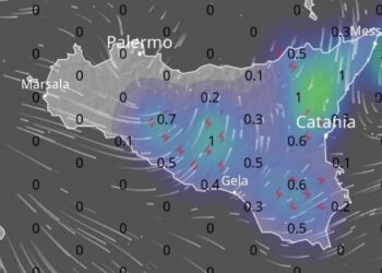 Maltempo Sicilia, in arrivo grossa cella temporalesca: temporali e grandinate