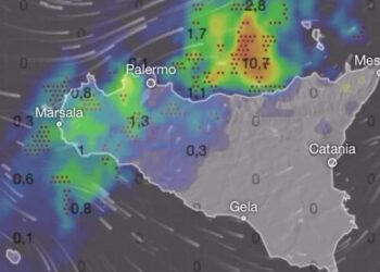 Maltempo Sicilia, temporali e calo delle temperature nell'ultimo weekend di agosto