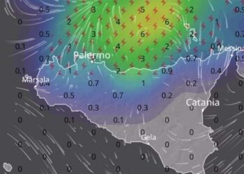 Maltempo Sicilia, dal caldo al fresco con venti di burrasca e instabilità