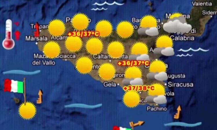 Meteo Sicilia, arriva anticiclone subtropicale: settembre comincia con il gran caldo