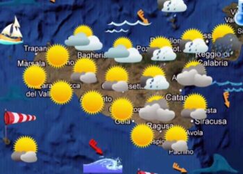 Maltempo in Sicilia, instabilità passeggera con pioggia e rovesci poi torna anticiclone africano