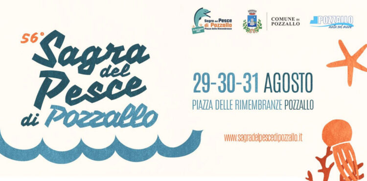 A Pozzallo torna la Sagra del Pesce: tre giorni di mare, gusto e spettacolo con Pago, Povia e Lda
