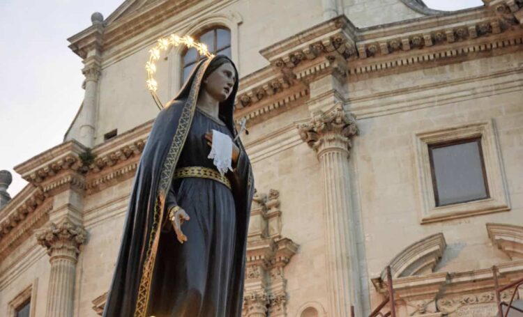 Maria Ss. Addolorata, a Ragusa Ibla celebrazioni al via da lunedì