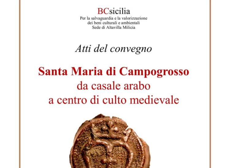 Altavilla Milicia, oggi si presenta il libro Santa Maria di Campogrosso