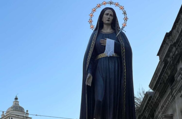 Addolorata a Ragusa Ibla, celebrazioni nel vivo