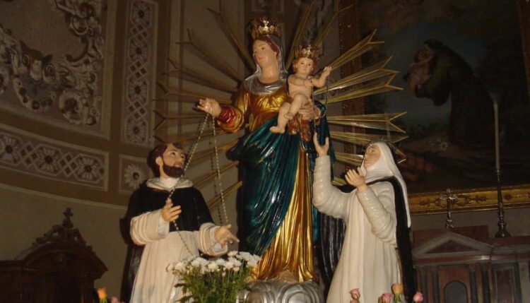 Ragusa oggi festa della Madonna del Rosario