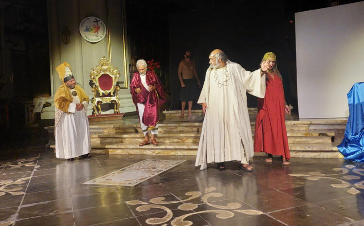 Ragusa, il dramma sacro sul martirio di San Giovanni Battista emoziona il pubblico