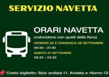 Fiera Agroalimentare Mediterranea di Ragusa dal 26 al 28 settembre: attivo bus navetta
