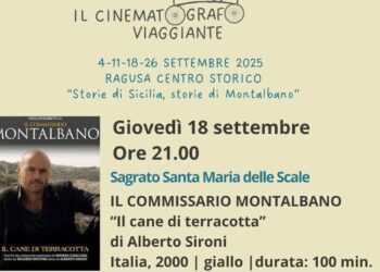 Il Cinematografo Viaggiante porta Montalbano nel cuore di Ragusa