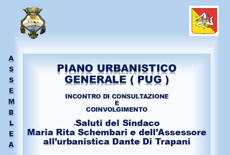 Comiso, Piano Urbanistico Generale: prima assemblea aperta alla cittadinanza