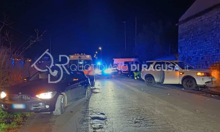 Incidente sulla Modica Sorda-Sampieri: scontro tra due auto