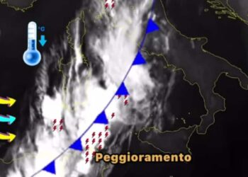 Maltempo Sicilia, perturbazione atlantica sfiora l'isola: pioggia e temporali sparsi