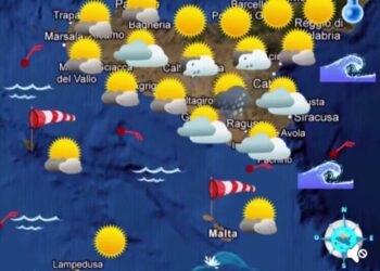 Maltempo Sicilia: in arrivo pioggia e temporali dal pomeriggio