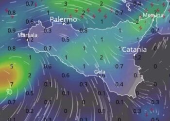 Maltempo Sicilia: dopo il caldo di inizio settembre arrivano i temporali