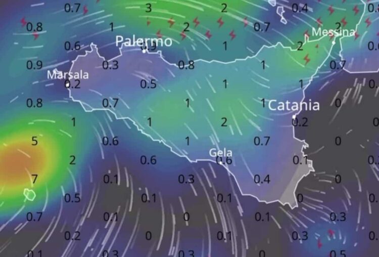 Maltempo Sicilia: dopo il caldo di inizio settembre arrivano i temporali