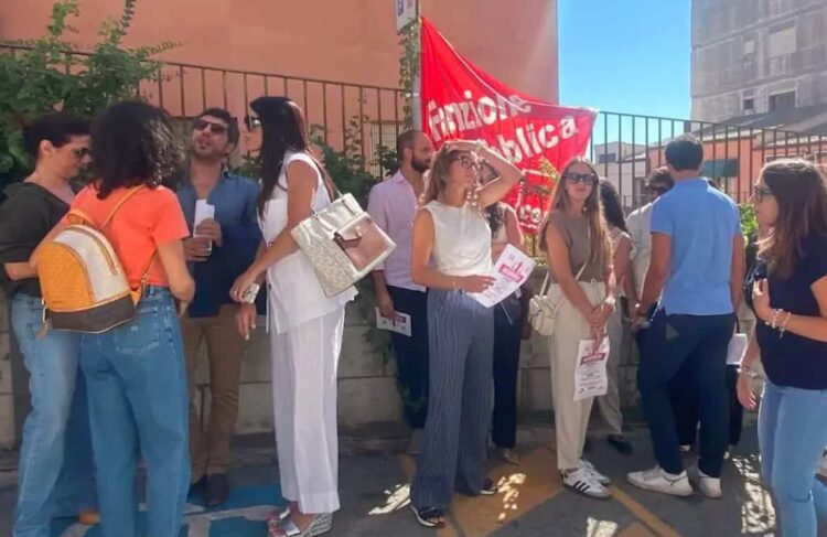 Ragusa, oggi sit in del personale precario Pnrr del ministero della Giustizia