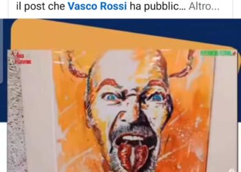 Omaggio a Vasco dilatatore di Amedeo Fusco, il rocker Vasco Rossi risponde sui social