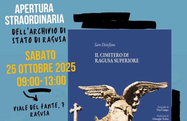 Presentazione del libro di Saro Distefano Il cimitero di Ragusa Superiore