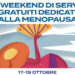 Open Weekend sulla Menopausa a Modica e Ragusa: consulenze e visite gratuite