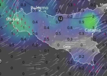 Maltempo Sicilia, ancora piogge e temporali sparsi: poi rimonta subtropicale