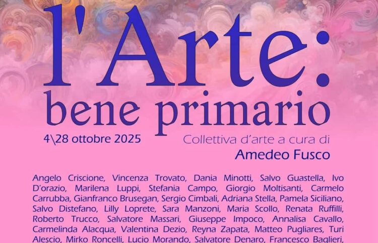 Ragusa, da oggi Arte bene primario: a cura di Amedeo Fusco