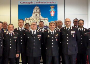 Comando Compagnia di Modica, visita del Comandante della Legione Carabinieri Sicilia