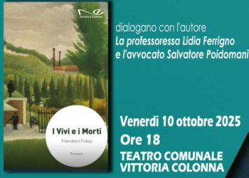 Vittoria oggi si presenta il libro di Francesco Pulejo I vivi e i morti
