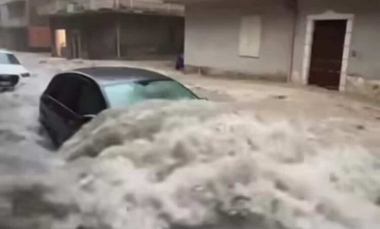 Maltempo Sicilia, nubifragio a Favara: donna dispersa