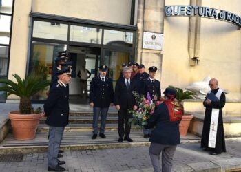 Ragusa, commemorati gli agenti Matteo Demenego e Pierluigi Rotta, uccisi a Trieste