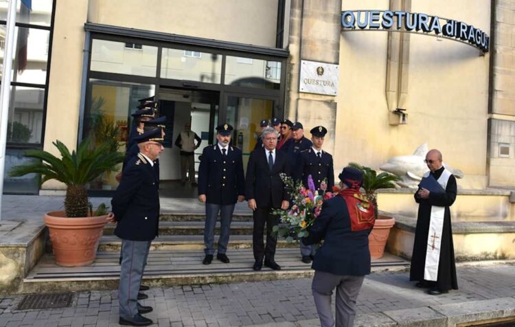 Ragusa, commemorati gli agenti Matteo Demenego e Pierluigi Rotta, uccisi a Trieste